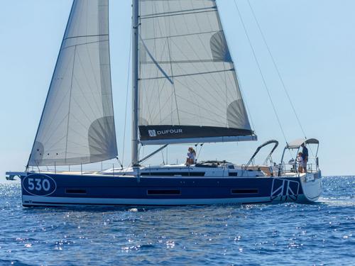 Sailing boat Dufour 530 available for charter in Athens