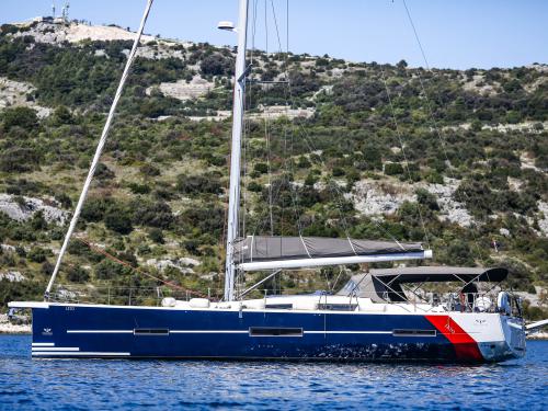 Sailing boat Dufour 560 Grand Large for charter in Primosten