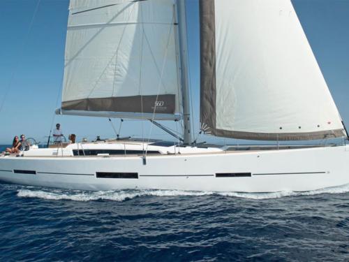 Sailing boat Dufour 560 Grand Large for hire in Lefkas