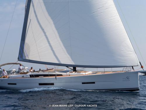 Sailing yacht Dufour 56 Exclusive for rent in Gouvia Marina
