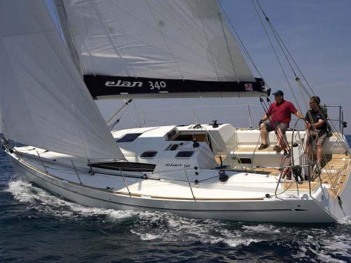 Yacht Elan 340 for rent in Marina Kornati