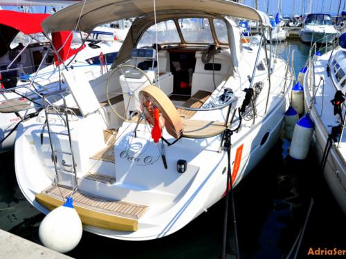 Yacht Elan 384 Impression available for charter in Izola