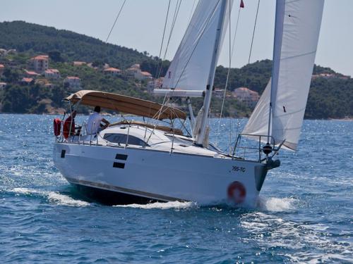 Sailing boat Elan 40 Impression available for charter in Seget