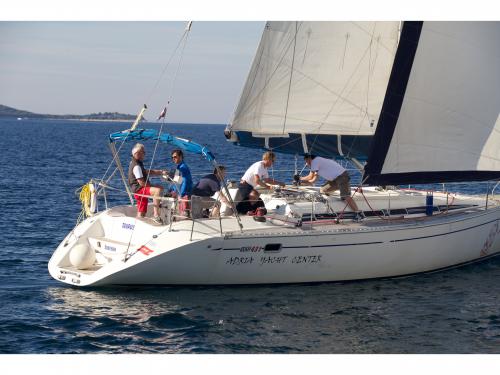 Sailing yacht Elan 431 available for charter in Betina