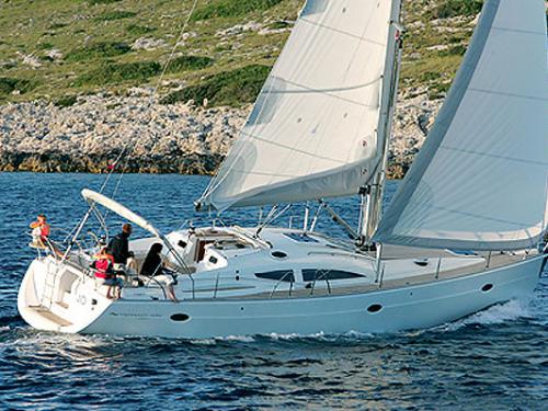 Sailboat Elan 434 Impression available for charter in San Vincenzo