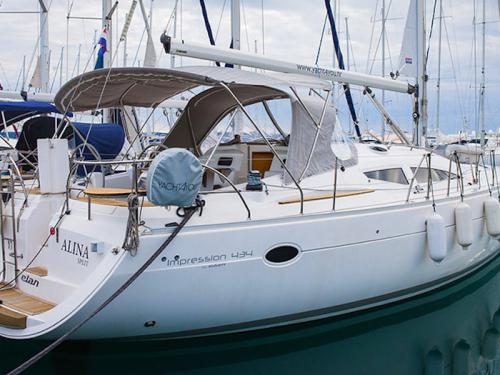 Segelboot Elan 434 Impression Yachtcharter in Biograd na Moru