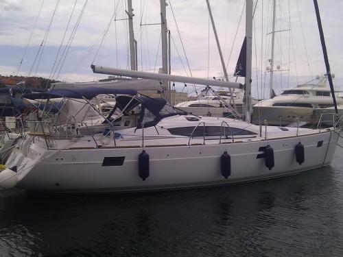 Segelboot Elan 444 Impression Yachtcharter in Marina Tankerkomerc