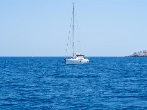 Sailing boat Elan 45 Impression available for charter in Lefkas