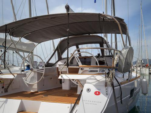 Sailboat Elan 45 Impression for charter in Kastela