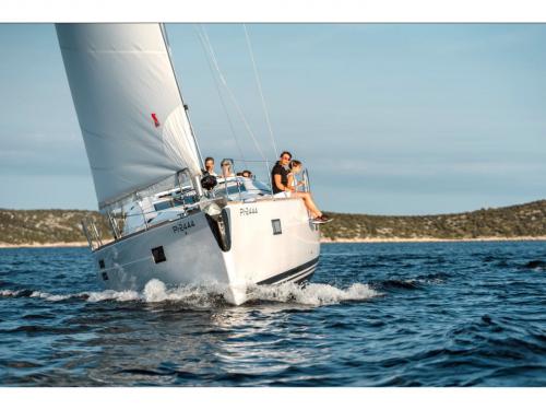 Sailing boat Elan 45 Impression available for charter in Trogir