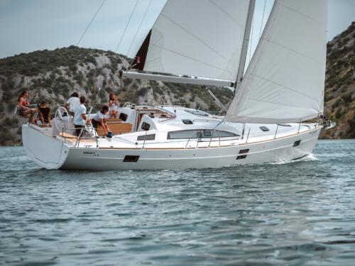 Sailboat Elan 45 Impression for hire in Izola
