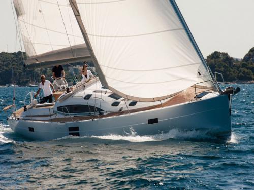Sailing boat Elan 50 Impression available for charter in Marina Kremik