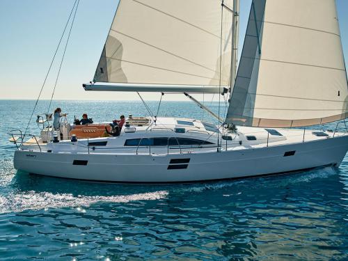Sailing boat Elan 50 Impression for hire in Marina Seget Donji