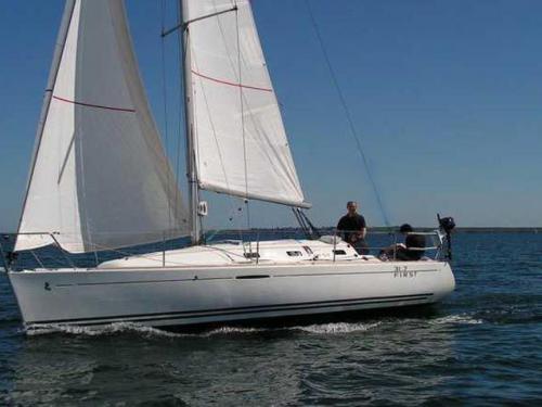 Sailing boat First 31.7 available for charter in La Rochelle