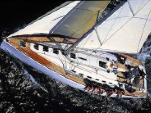 First 47.7 Segelyacht Charter Castiglione della Pescaia