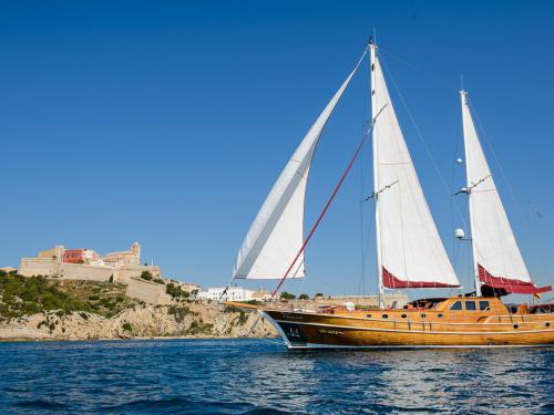 Sailing yacht Gulet available for charter in Ibiza Town