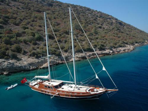 Sailboat Gulet available for charter in Bodrum