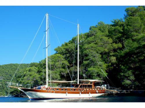 Segelboot Gulet Yachtcharter in Bodrum