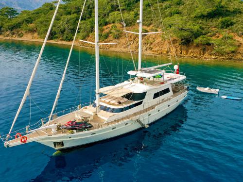 Sailing yacht Gulet available for charter in Goecek
