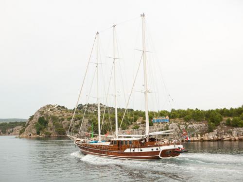 Sailing yacht Gulet for rent in Sibenik