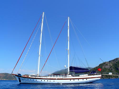 Segelyacht Gulet Yachtcharter in Fethiye