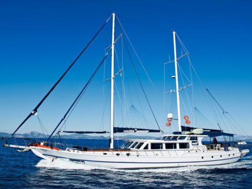 Yacht Gulet for charter in Ece Saray Marina