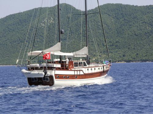 Sailboat Gulet available for charter in Bodrum