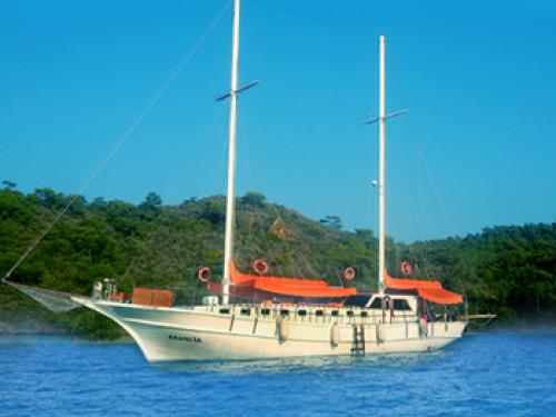 Yacht Gulet available for charter in Bodrum