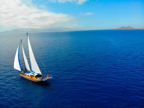 Segelboot Gulet Yachtcharter in Bodrum