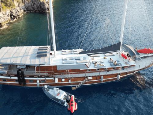 Segelboot Gulet Yachtcharter in Fethiye