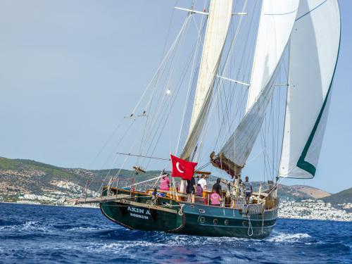 Segelyacht Gulet chartern in Bodrum Marina Milta