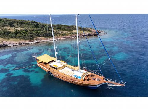 Sailboat Gulet available for charter in Bodrum