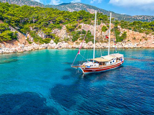 Sailing yacht Gulet for hire in Fethiye