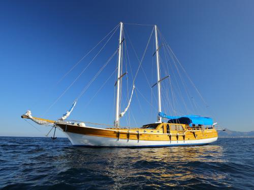 Sailing boat Gulet available for charter in Tropea