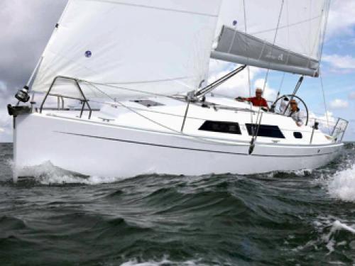 Sailing yacht Hanse 325 for rent in Breege