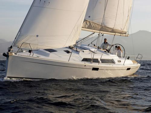 Yacht Hanse 350 available for charter in Lefkas Marina
