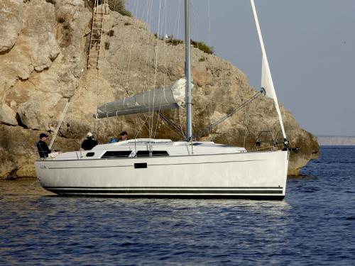 Segelyacht Hanse 350 Yachtcharter in Olympic Marine