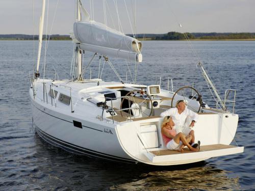 Sailboat Hanse 385 available for charter in Port Barth