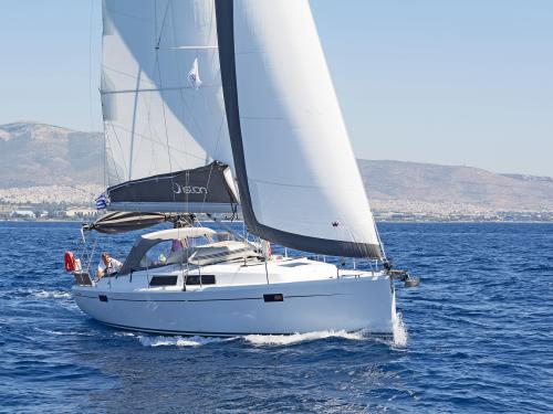 Segelboot Hanse 385 Yachtcharter in Lavrio