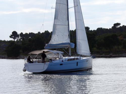 Sailboat Hanse 445 available for charter in Sibenik