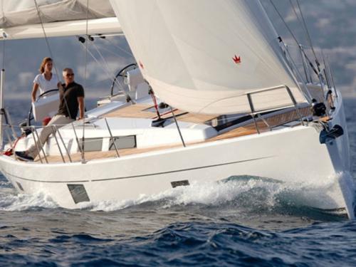 Sailing yacht Hanse 455 available for charter in Stenungsund