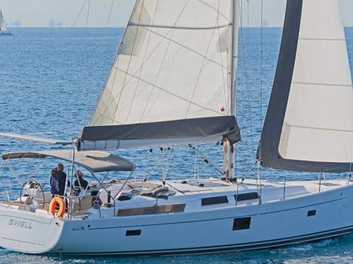 Yacht Hanse 455 available for charter in Lavrio