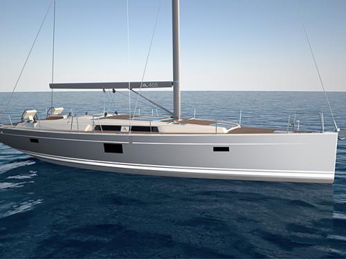 Sailing yacht Hanse 455 for hire in Rogoznica