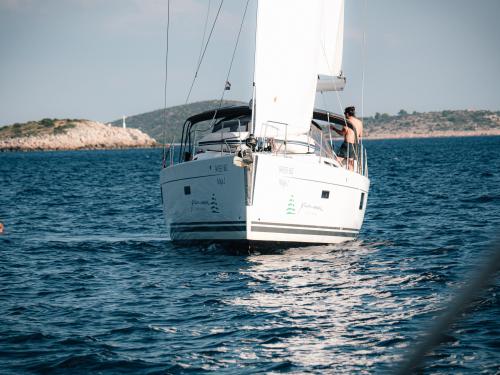 Sailing yacht Hanse 455 for rent in Marina Kornati