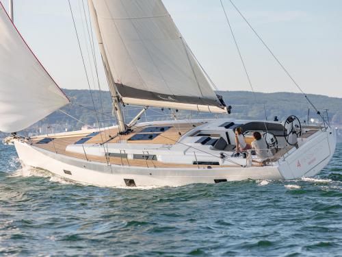 Sailing yacht Hanse 458 available for charter in Marina Dalmacija