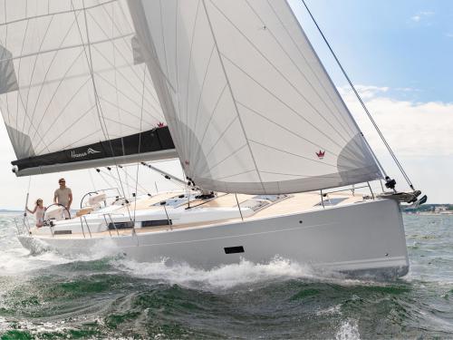 Sailing boat Hanse 458 for charter in Rhodes Marina