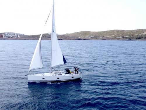 Yacht Hanse 458 available for charter in Lavrio