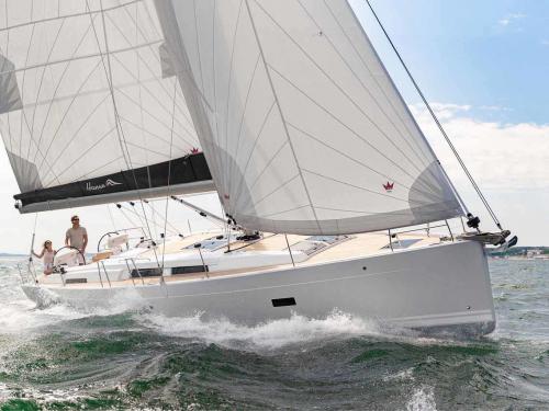 Sailing yacht Hanse 458 available for charter in Lefkas