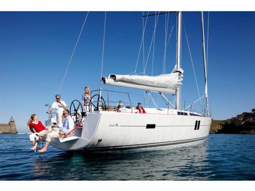 Segelboot Hanse 495 Yachtcharter in Marina Kastela