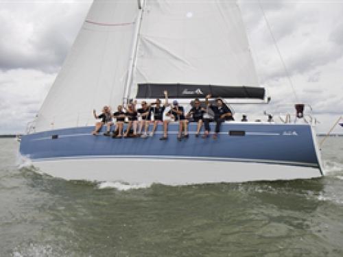 Sailing boat Hanse 505 available for charter in Hamble le Rice